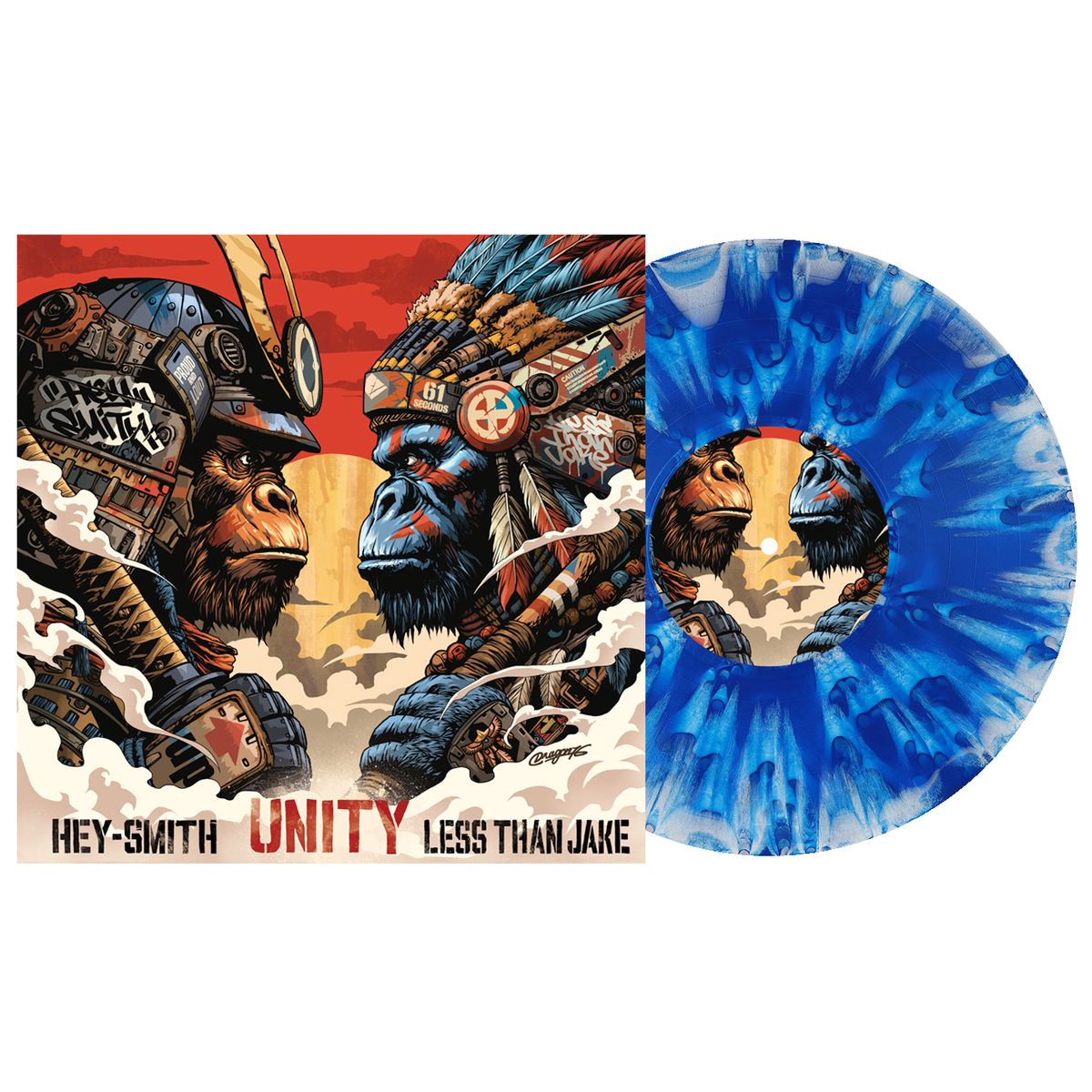 LESS THAN JAKE - Unity (Indie Exclusive) [Point Nemo Torrent Vinyl]