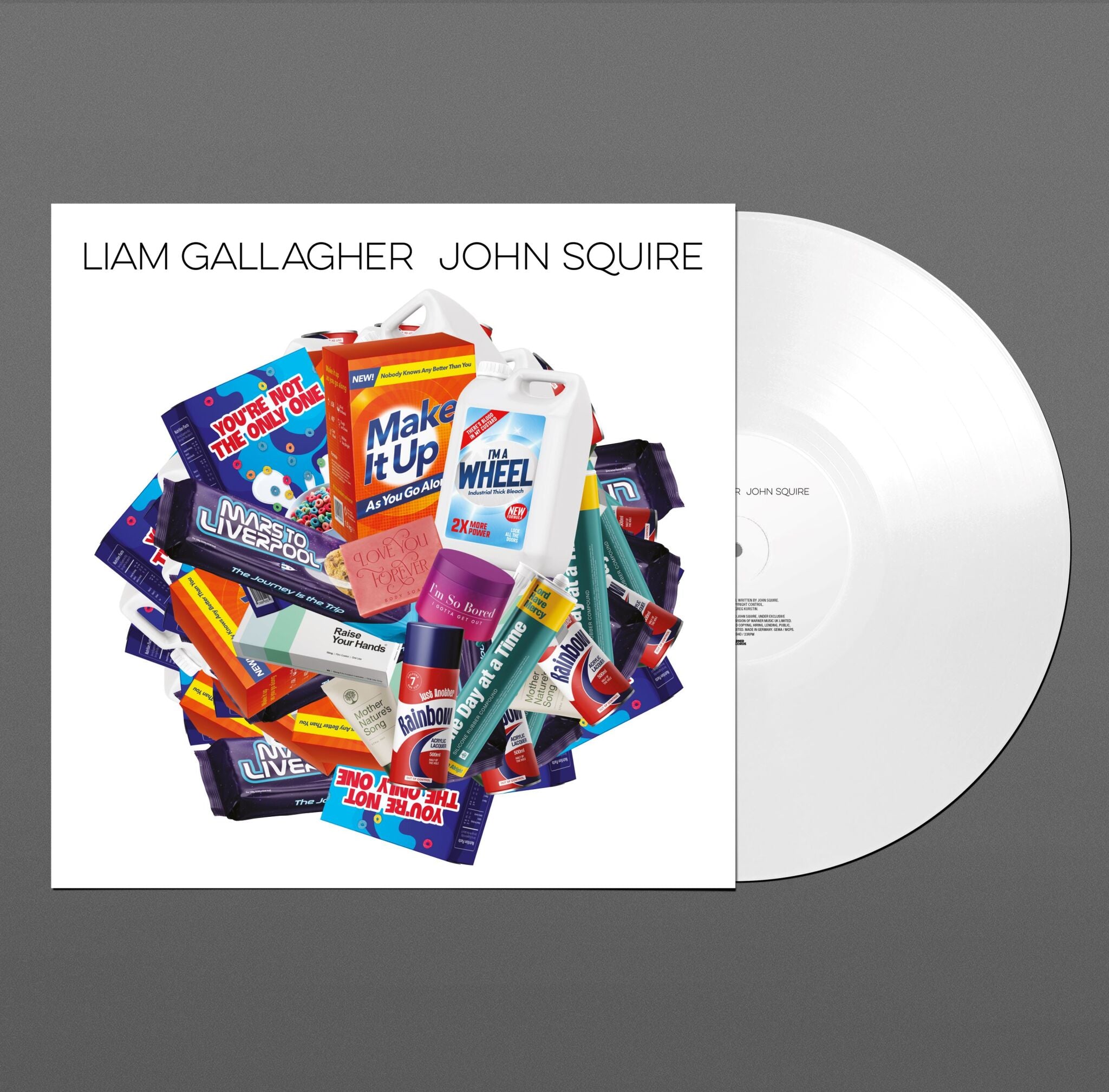 Order Liam Gallagher & John Squire - Liam Gallagher & John Squire (Indie Exclusive White Vinyl)