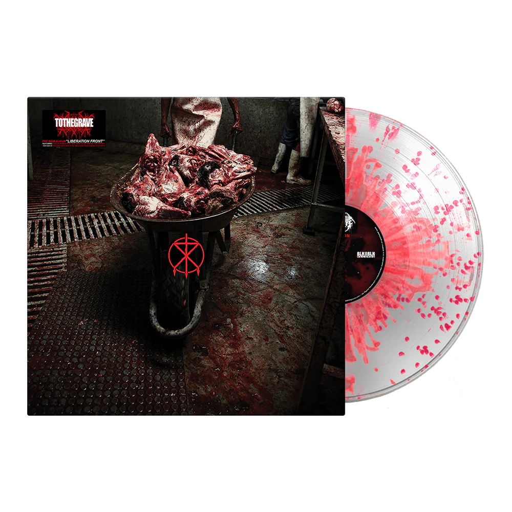 To The Grave - Liberation Front (Indie Exclusive) [Crystal Red Marble Vinyl]