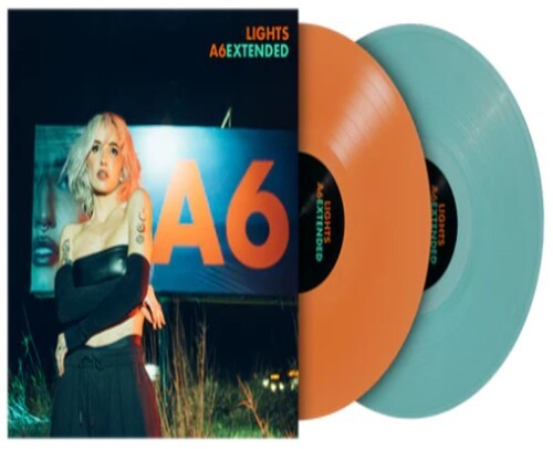 Lights - A6EXTENDED [Explicit Content] (Limited Edition, "Orange Crush" and Teal Colored Vinyl) (2 Lp's)