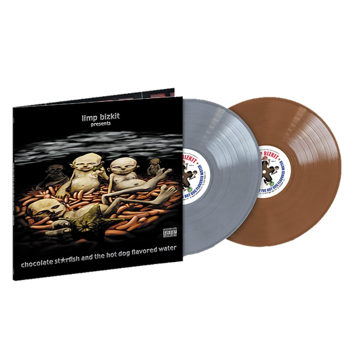 Order Limp Bizkit - Chocolate Starfish and The Hotdog Flavored Water (2xLP Opaque Grey & Opaque Brown Vinyl)