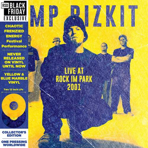 Order Limp Bizkit - Rock Im Park 2001 (RSD Black Friday, 2xLP Blue/Yellow Marbled Vinyl)
