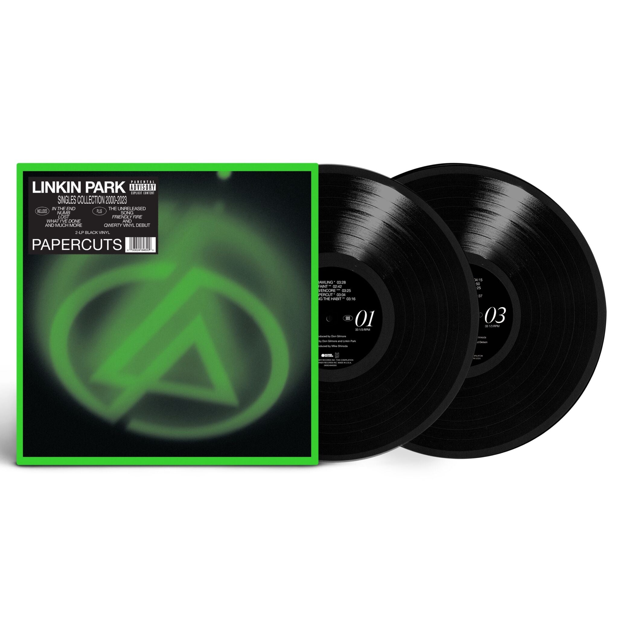 Order Linkin Park - Papercuts (Singles Collection 2000-2023) (2xLP Black Vinyl)