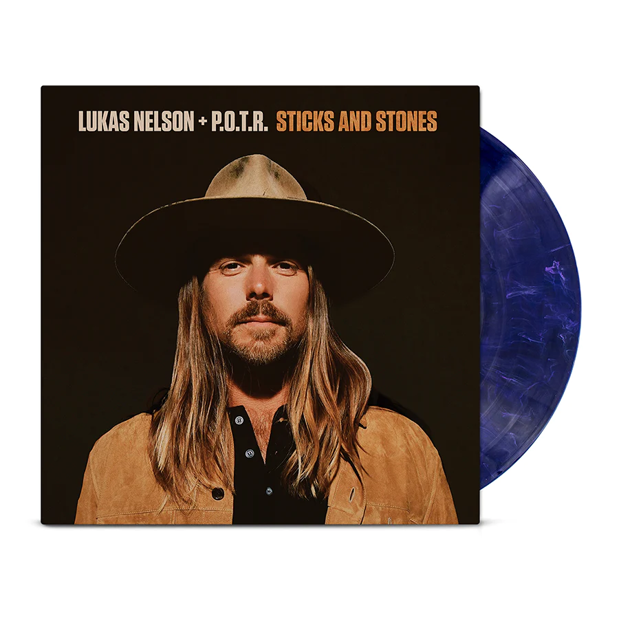 Order Lukas Nelson & Promise of the Real - Sticks And Stones (Indie Exclusive, Dark Blue With White Swirl Vinyl)