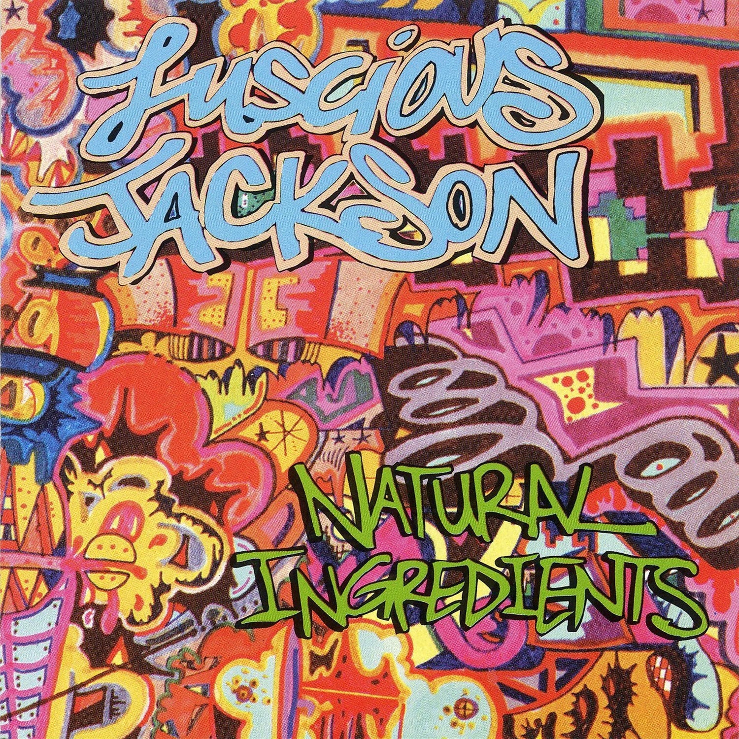 Luscious Jackson - Natural Ingredients (Indie Exclusive) [Grand Royal Swirl/Baby Blue 7" Single]