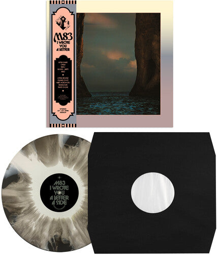 M83 - I Wrote You a Letter (Indie Exclusive, Limited Edition, Black & White Swirl Colored Vinyl)