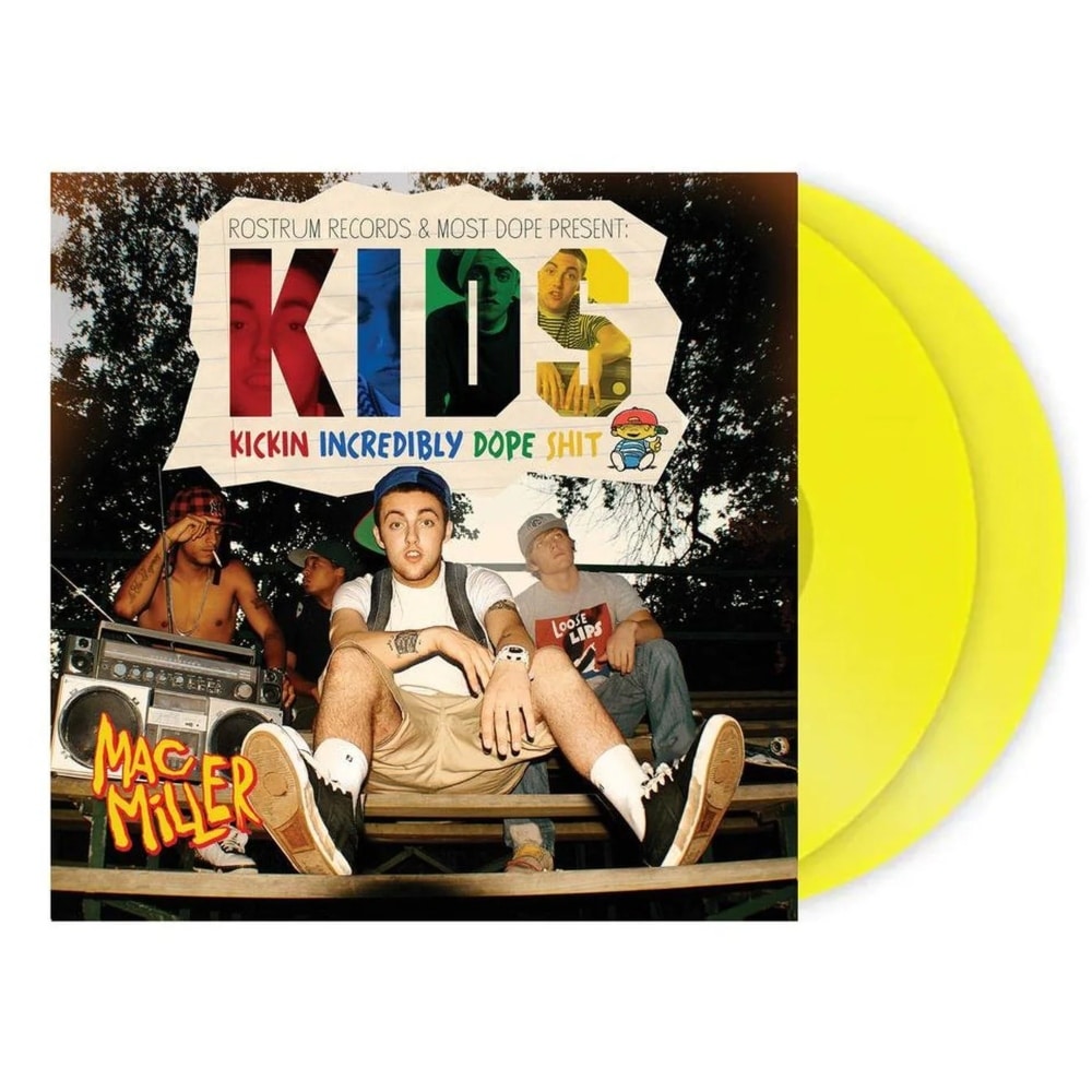 Mac Miller - K.I.D.S. (Limited Edition, Translucent Yellow Colored Vinyl) (2 Lp's)