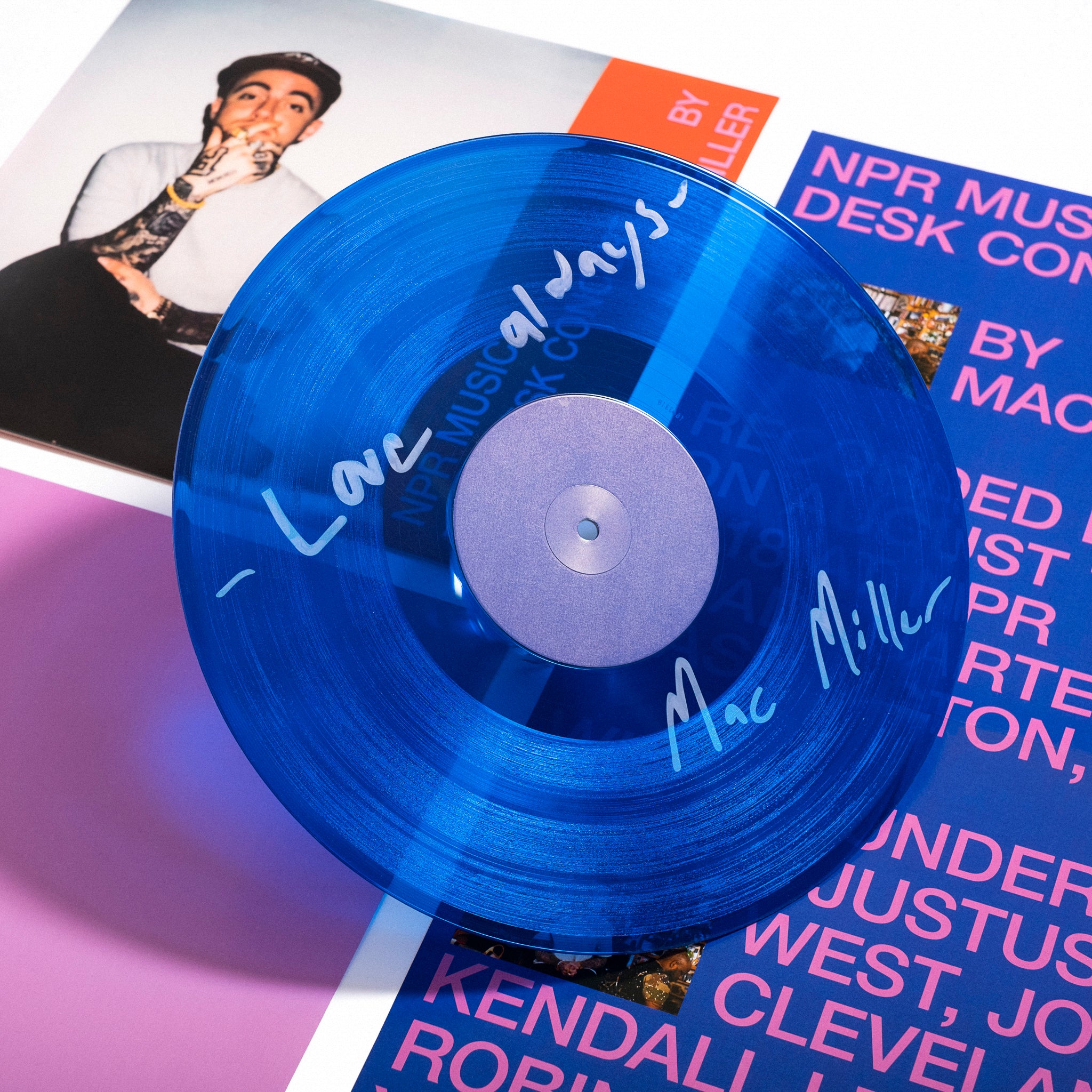 Order Mac Miller - NPR Music Tiny Desk Concert (Translucent Blue Vinyl with B-side Etching)