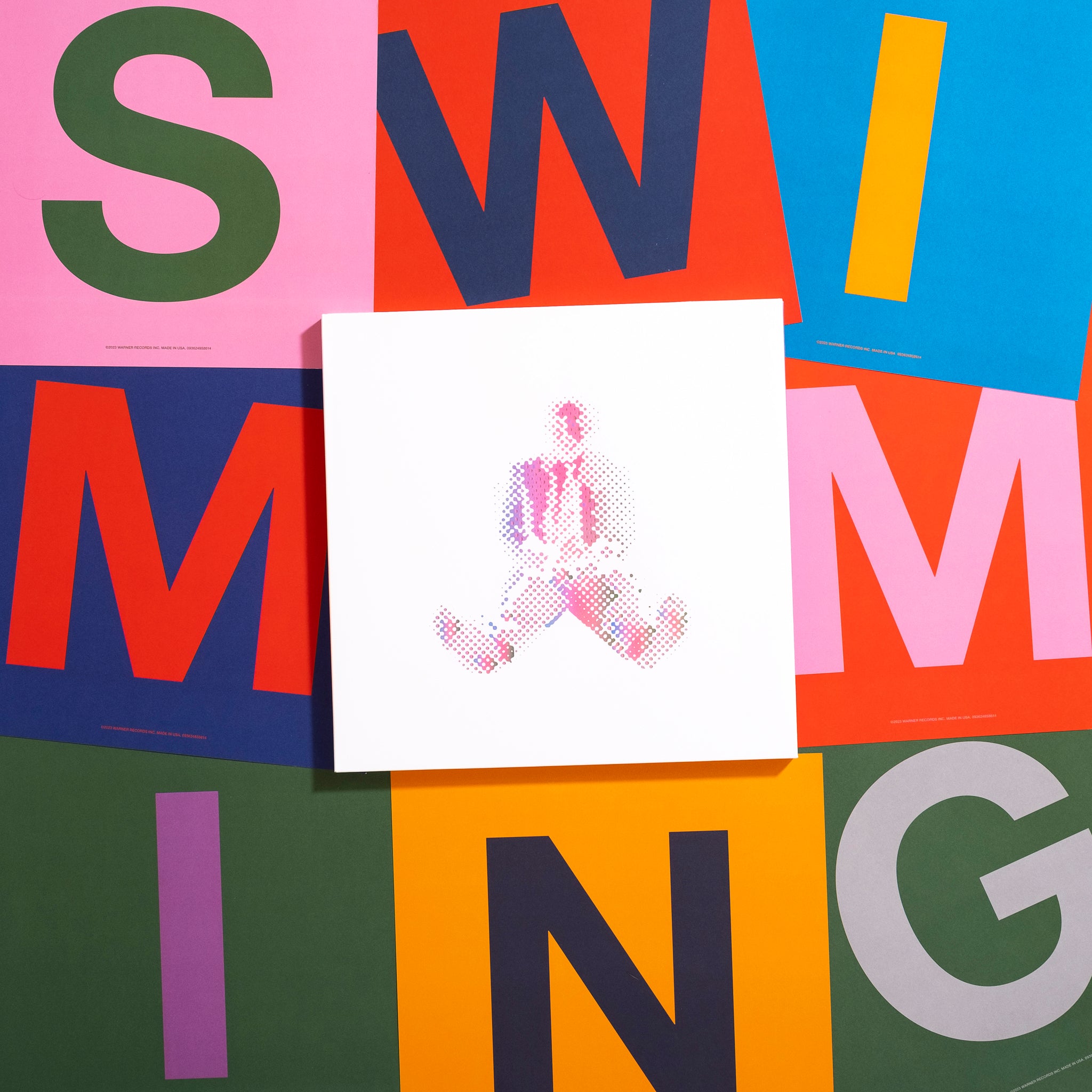 Order Mac Miller - Swimming (5th Anniversary Milky Clear/Hot Pink/Sky Blue Marble 2xLP Vinyl)