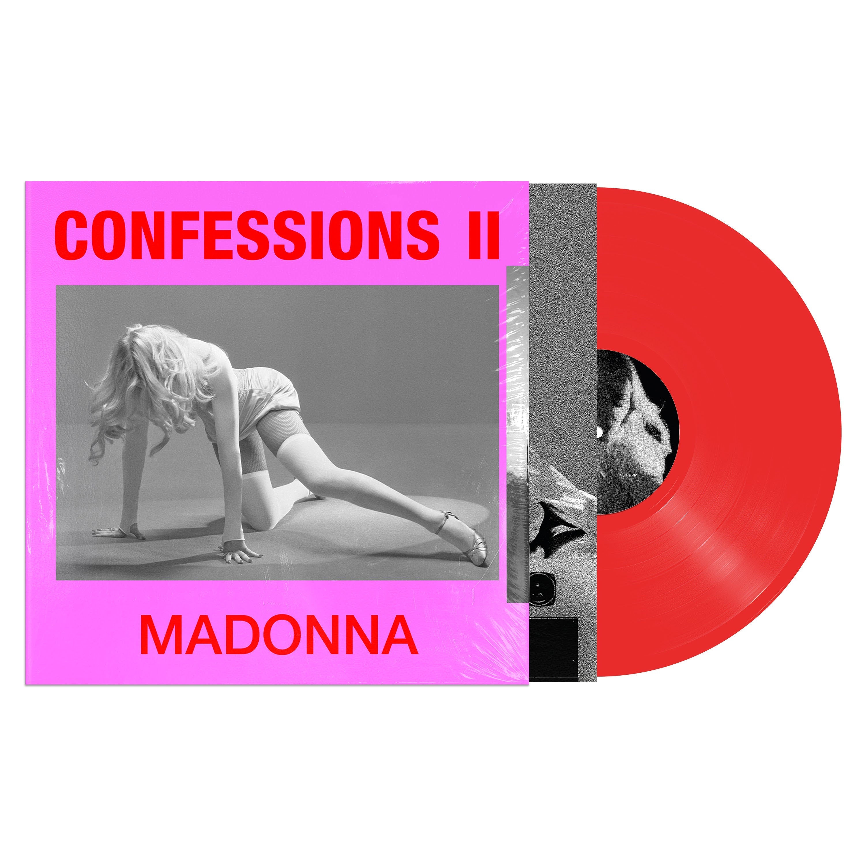 Madonna - Confessions II (Double Sided Poster) [Translucent Red]