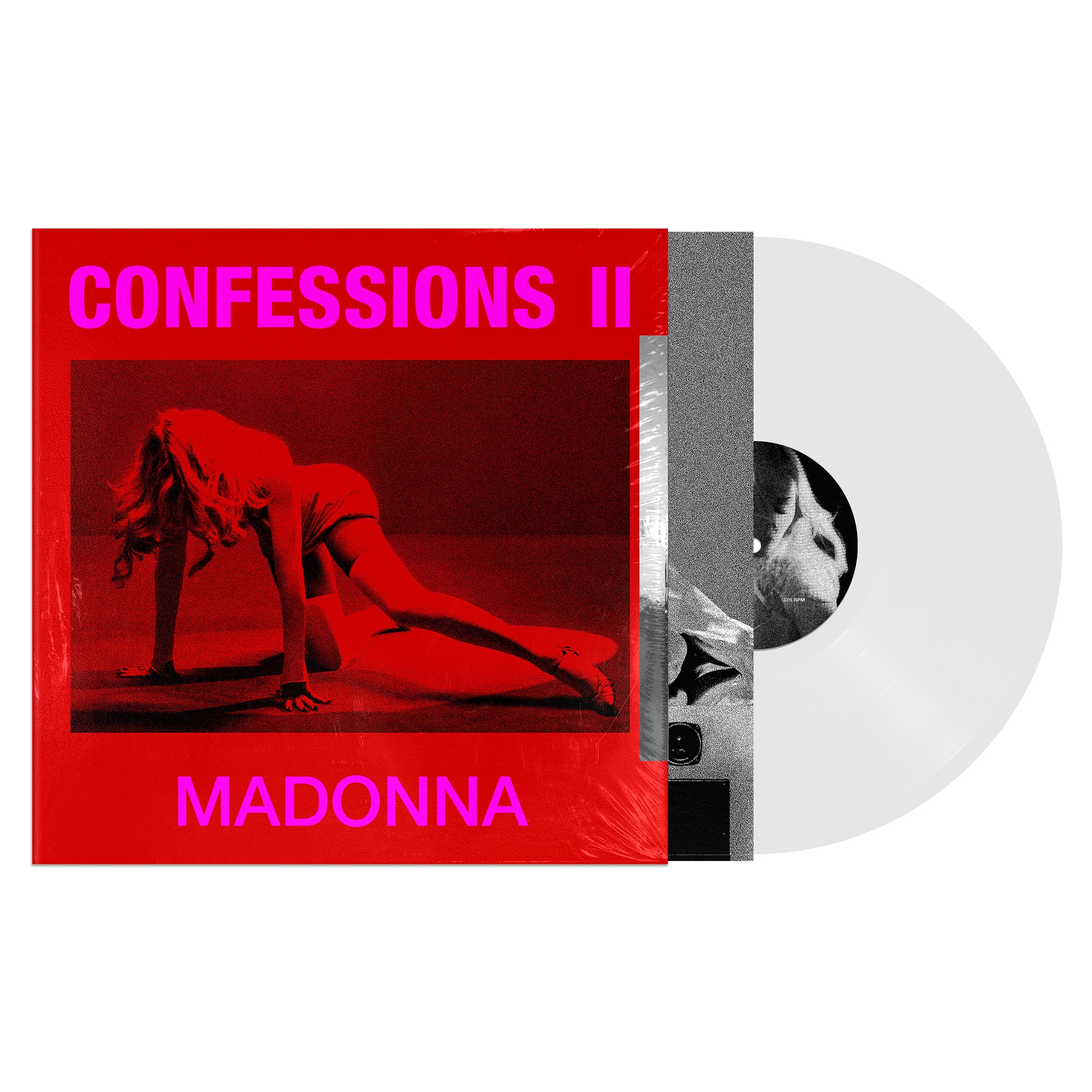 Madonna - Confessions II (Indie Exclusive) (Alternate Cover W/ Poster) [White Vinyl]