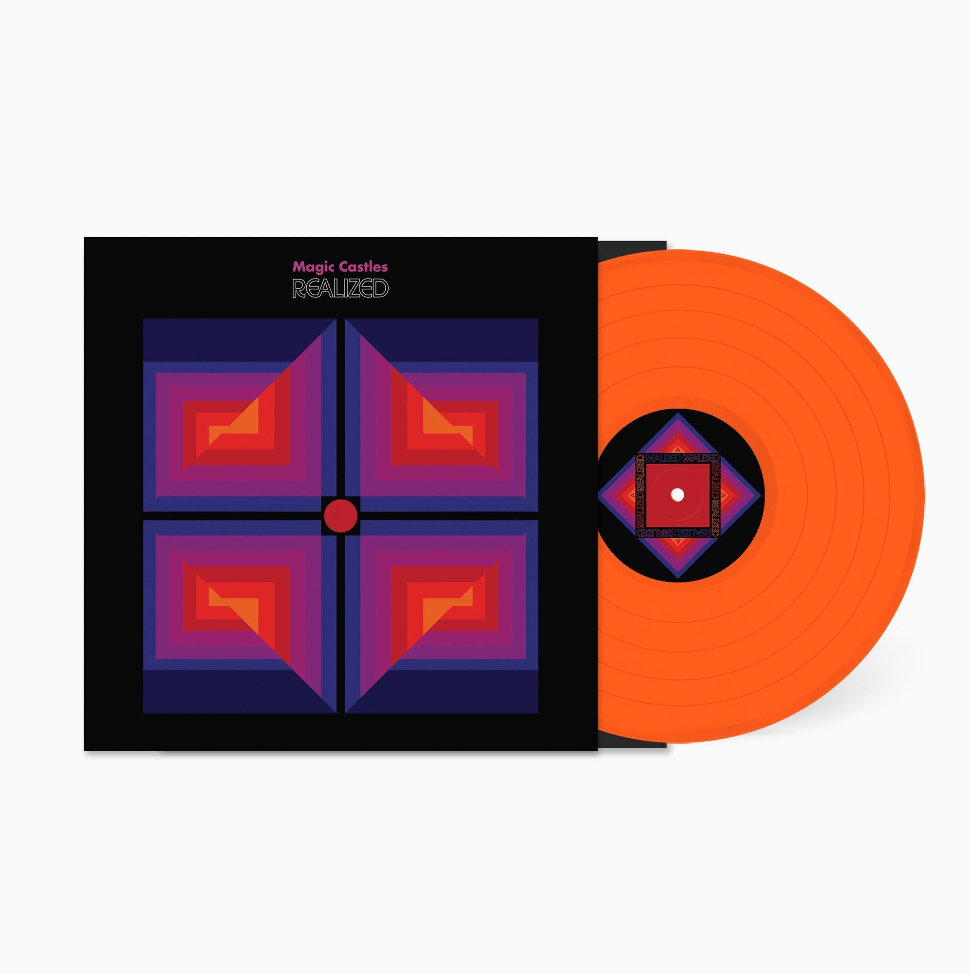 MAGIC CASTLES - Realized (Indie Exclusive) [Neon Orange Vinyl]