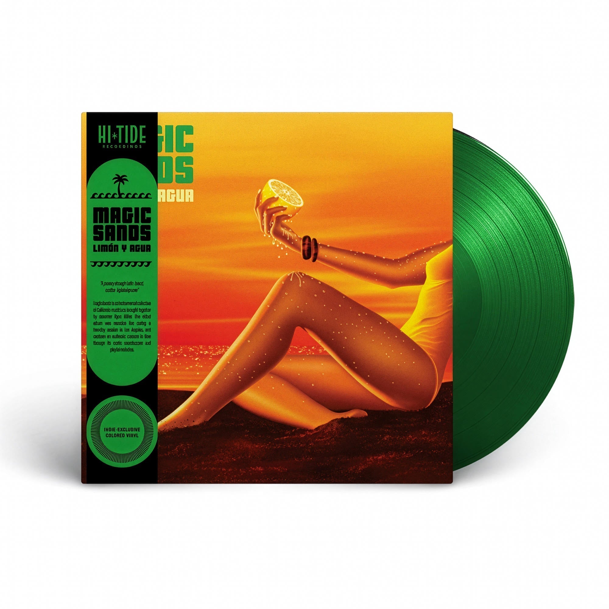 Magic Sands - Limón Y Agua [Limited Clear Green In Gatefold W/ Obi]