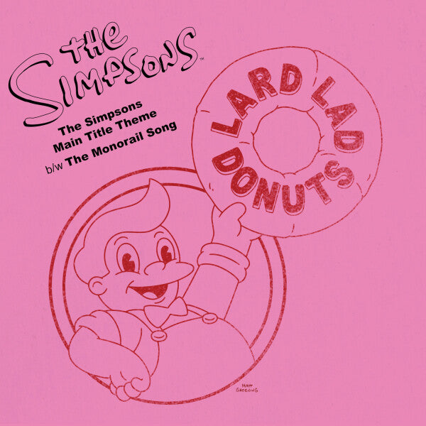The Simpsons - Main Title Theme / The Monorail Song [Die-Cut 10" Single]