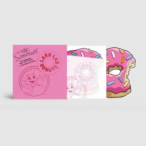The Simpsons - Main Title Theme / The Monorail Song [Die-Cut 10" Single]