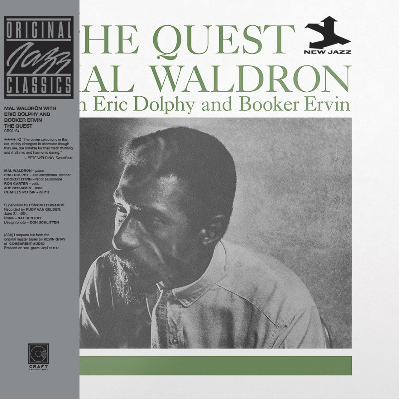 Order Mal Waldron - The Quest (Original Jazz Classics Series Vinyl)