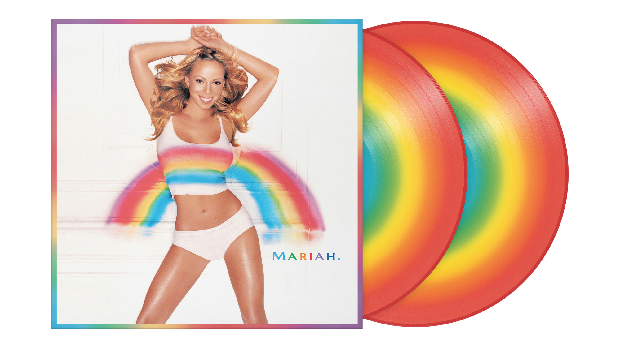 Order Mariah Carey - Rainbow: 25th Anniversary (2xLP Rainbow Picture Disc Vinyl)