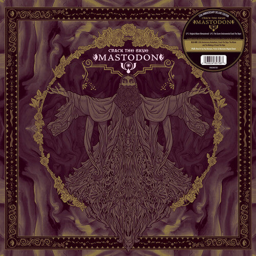 Order Mastodon - Crack The Skye (15th Anniversary Deluxe Edition, Limited 2xLP Gold Vinyl Box Set)