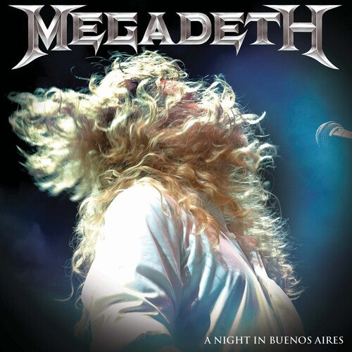 Order Megadeth - A Night In Buenos Aires (3xLP Blue Vinyl)