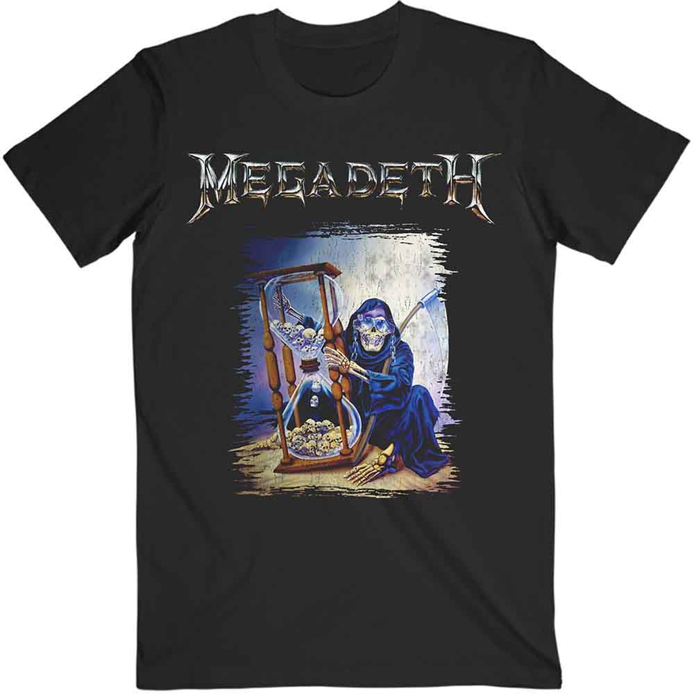 Megadeth - Countdown Hourglass (T-Shirt) Black