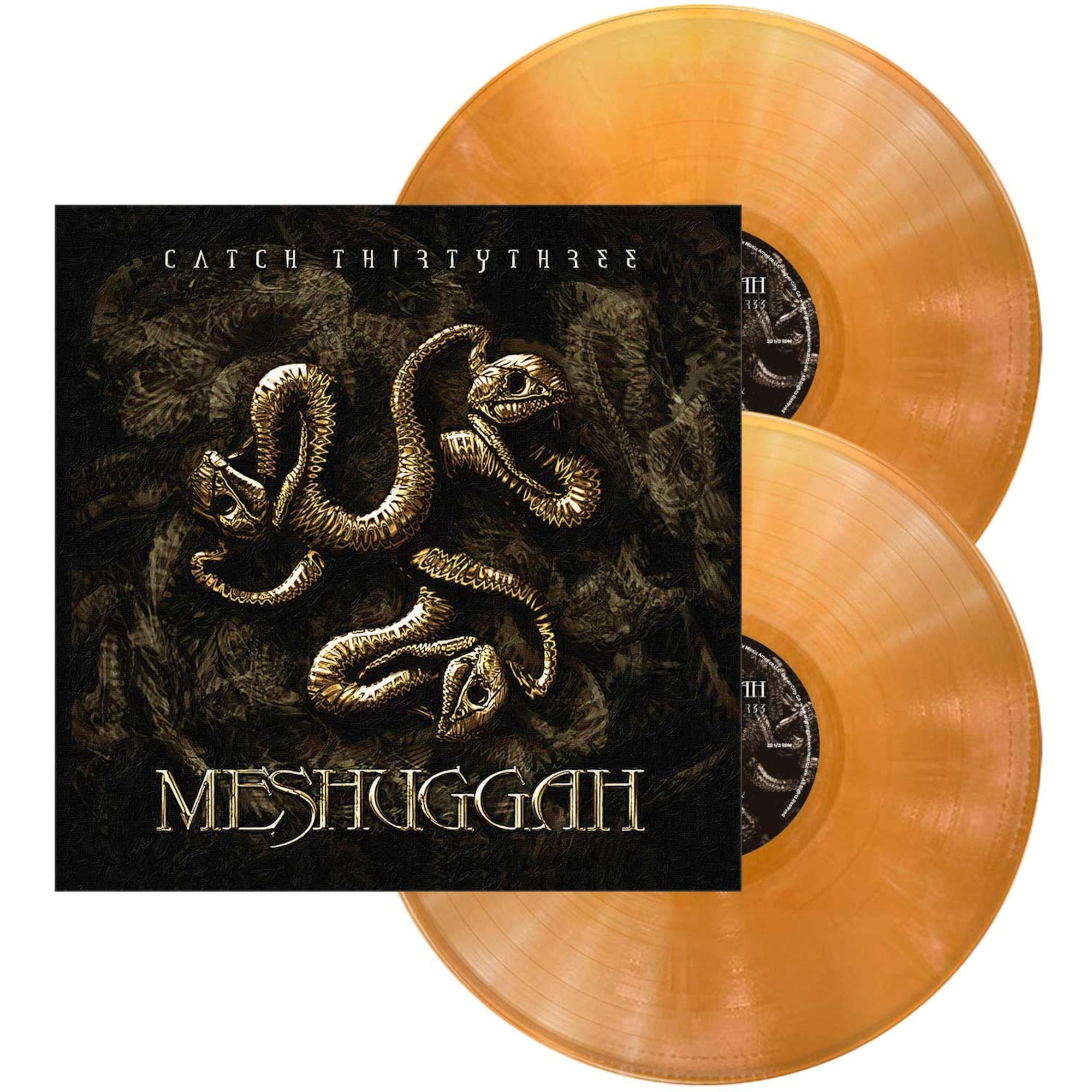 Meshuggah - Catch Thirtythree: 20th Anniversary Edition (2026 Remastered) [2LP Gold, White Marble Vinyl]