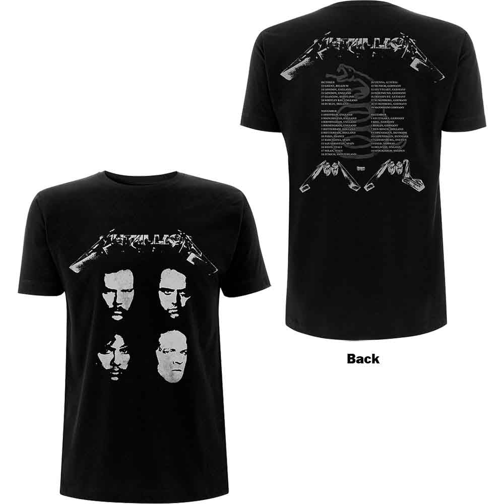 Metallica - 4 Faces Black