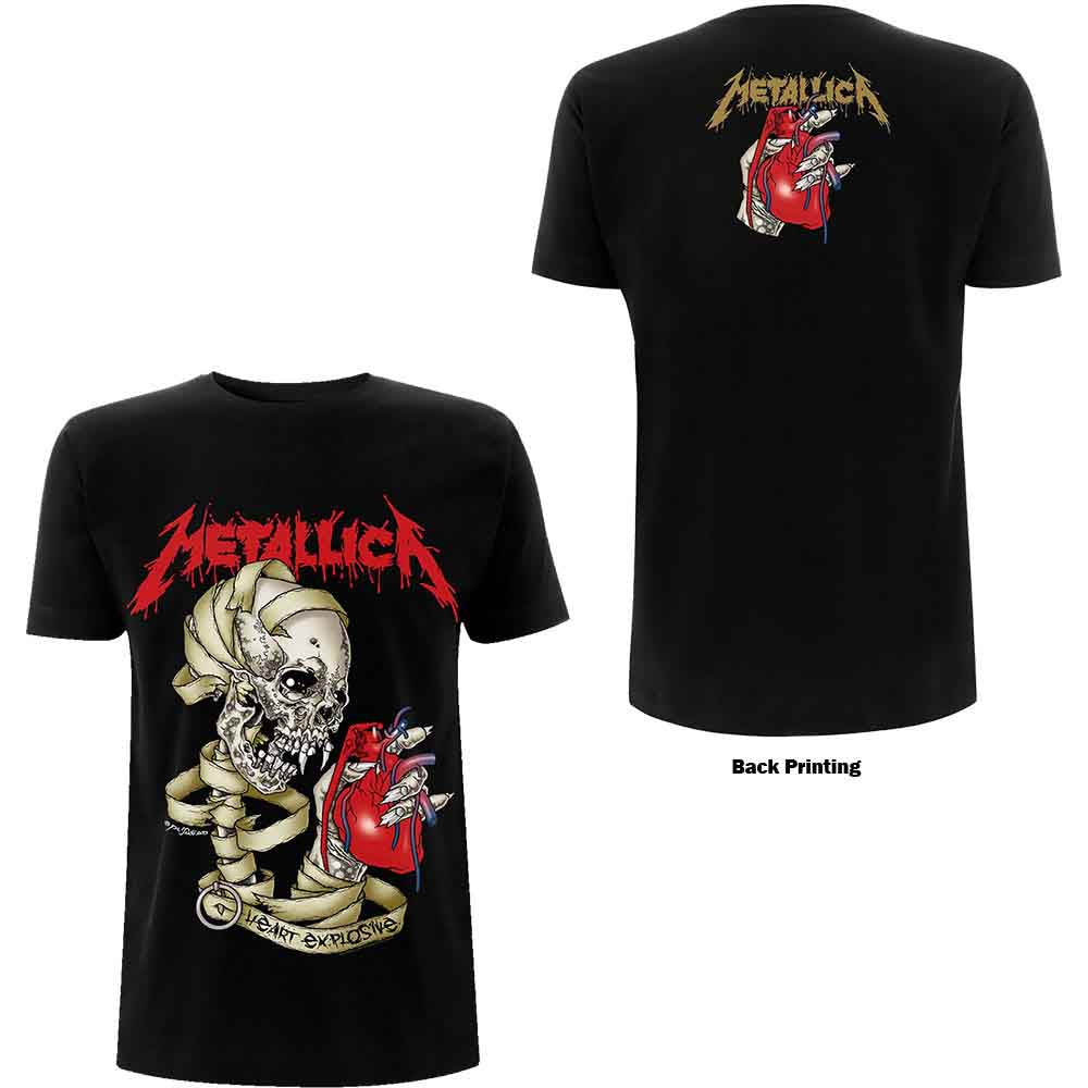 Metallica - Heart Explosive Black