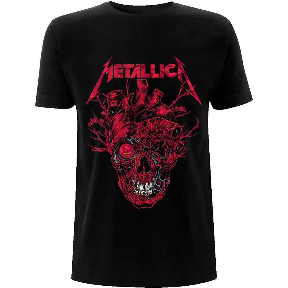Metallica - Heart Skull Black