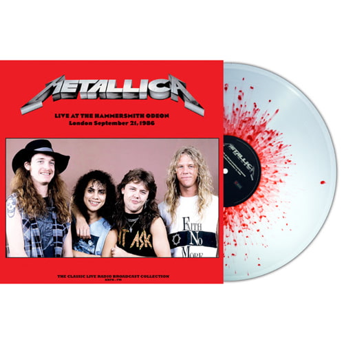 Metallica - Live at the Hammersmith Odeon, London, 1986 (180 Gram Splatter Vinyl) [Import]
