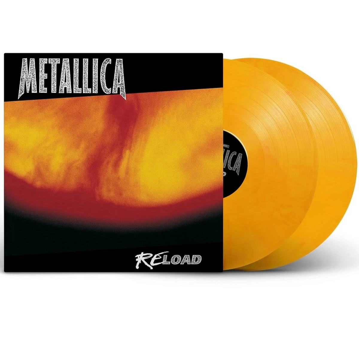 Metallica - ReLoad: Remastered (Limited Edition, "Flaming Fuel" Yellow Vinyl) [Import] (2 LP)