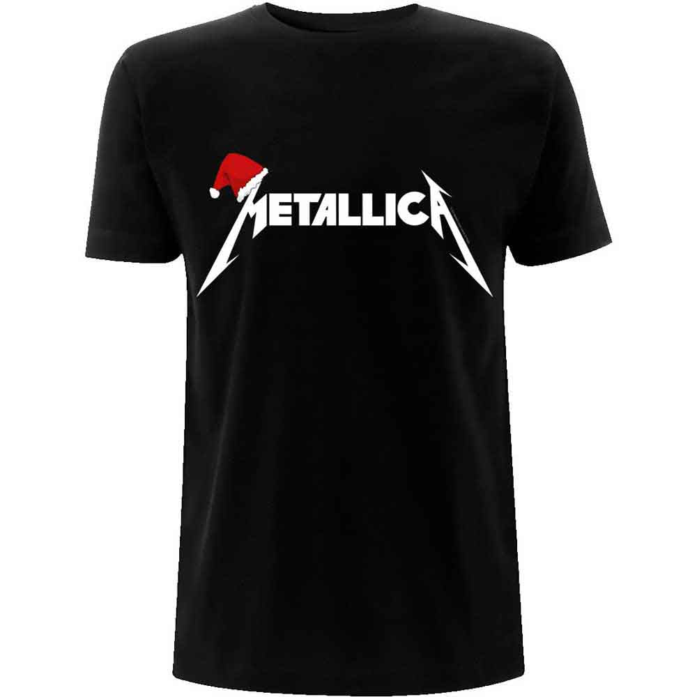 Metallica - Santa Hat Logo Black