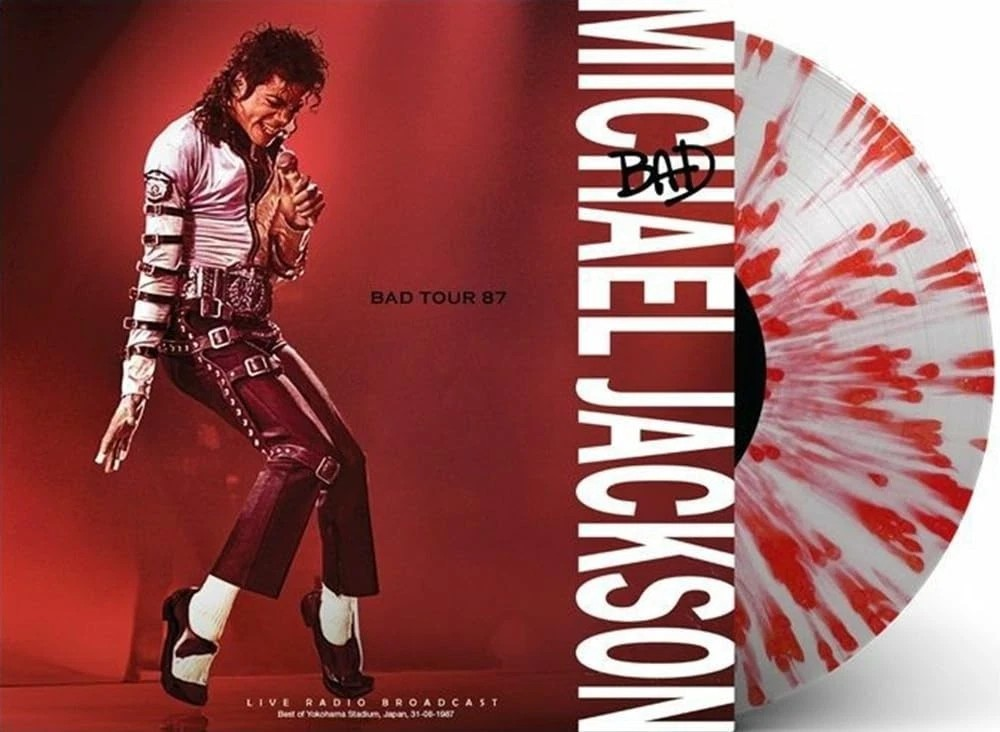 Michael Jackson - Bad Tour 87 (Limited Edition, White & Red Splatter Vinyl) [Import]