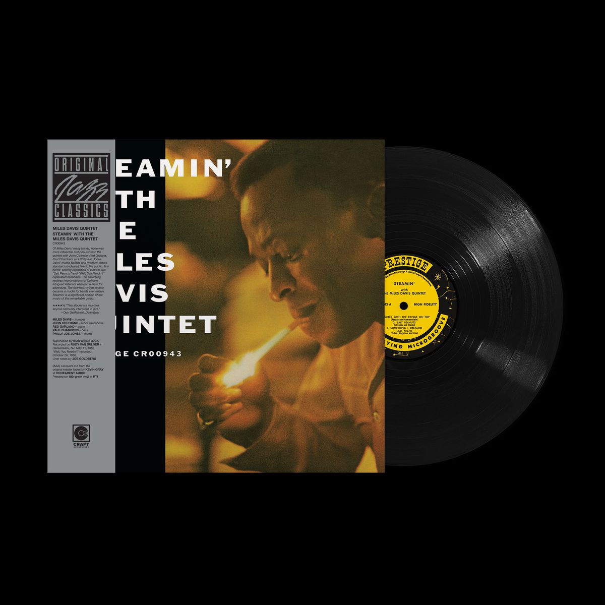 Miles Davis Quintet - Steamin' with the Miles Davis Quintet (Original Jazz Classics Series) (180G) [LP]