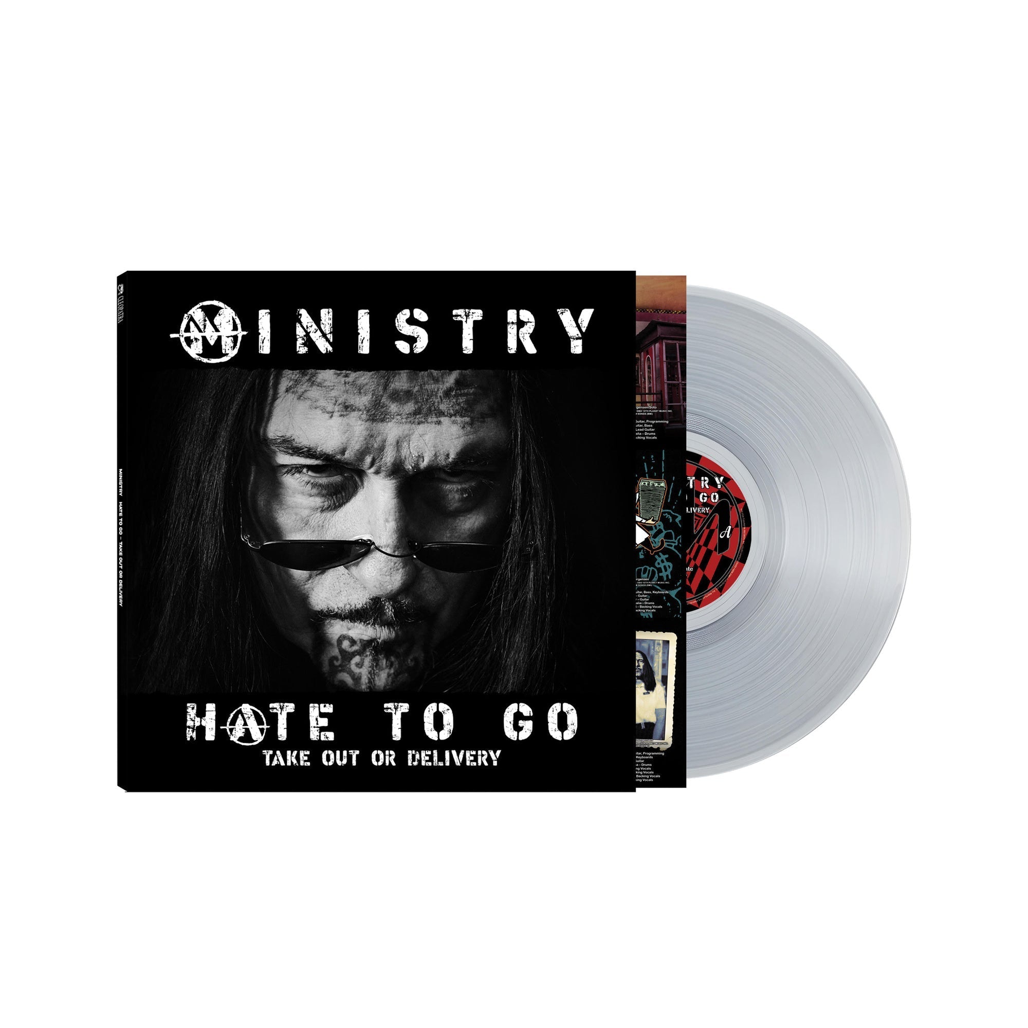 MINISTRY - Hate To Go - Take Out Or Delivery (Limited Edition) [Clear Vinyl]