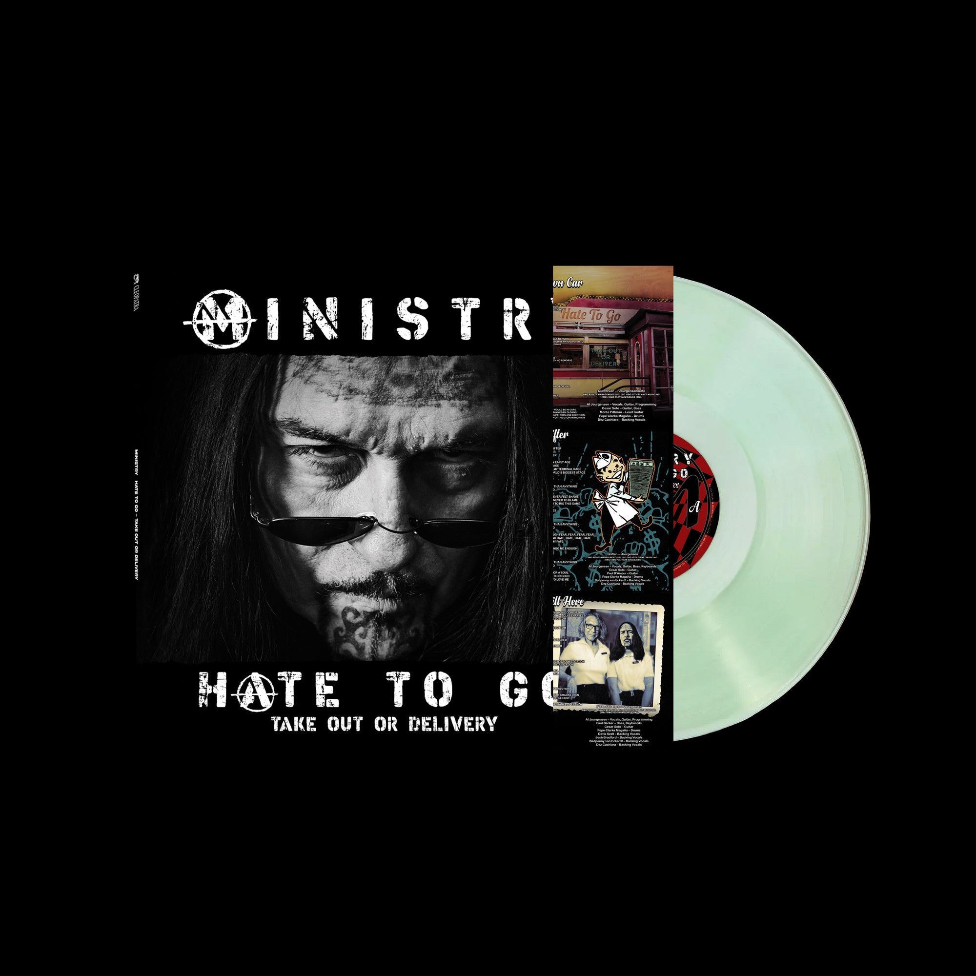 MINISTRY - Hate To Go - Take Out Or Delivery (Limited Edition) [Coke Bottle Green Vinyl]