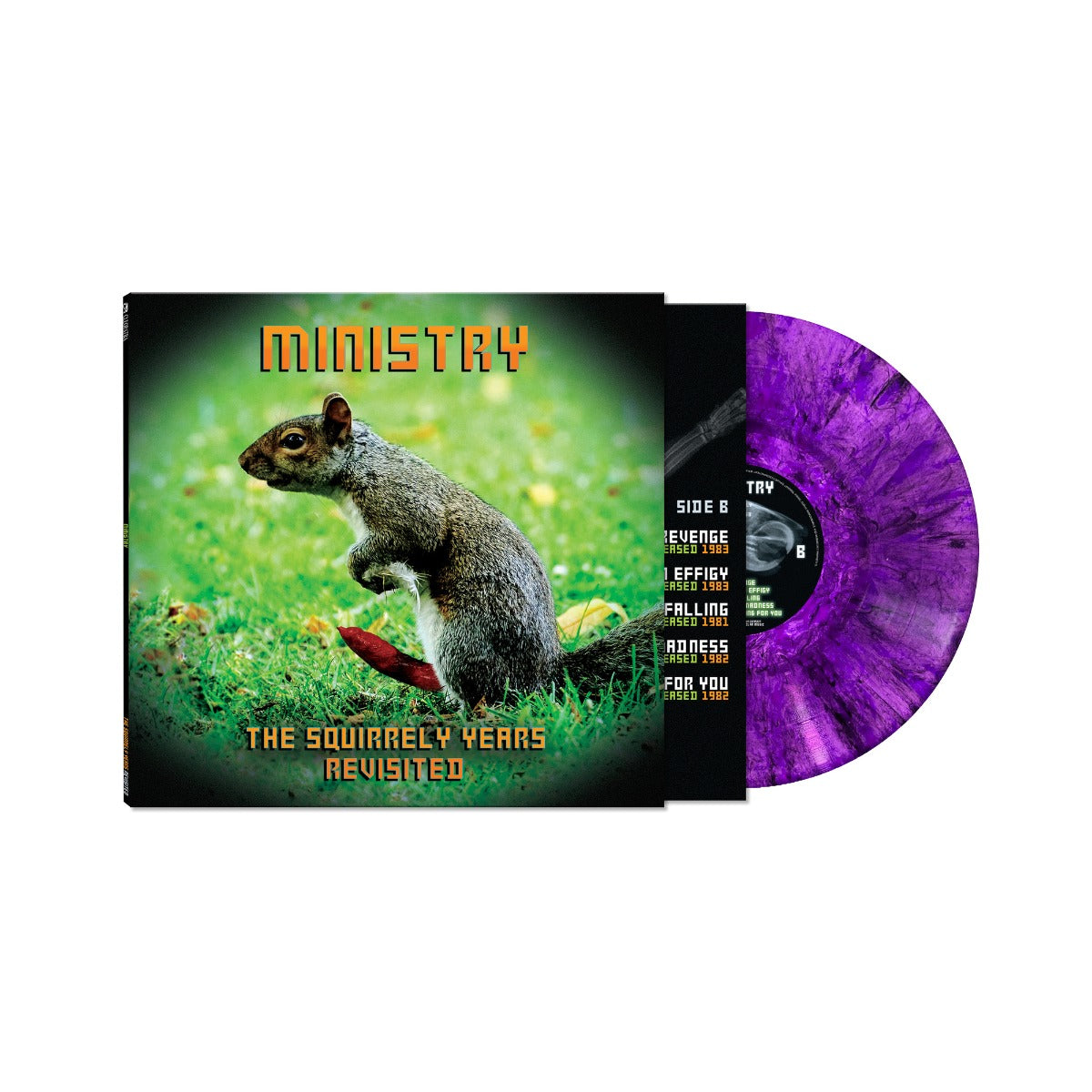 MINISTRY - The Squirrely Years Revisited (Purple Marble Vinyl)