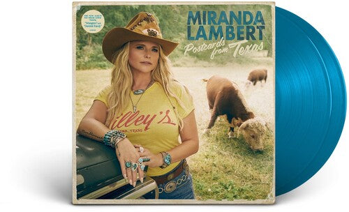 Order Miranda Lambert - Postcards From Texas (2xLP Sea Blue Vinyl)