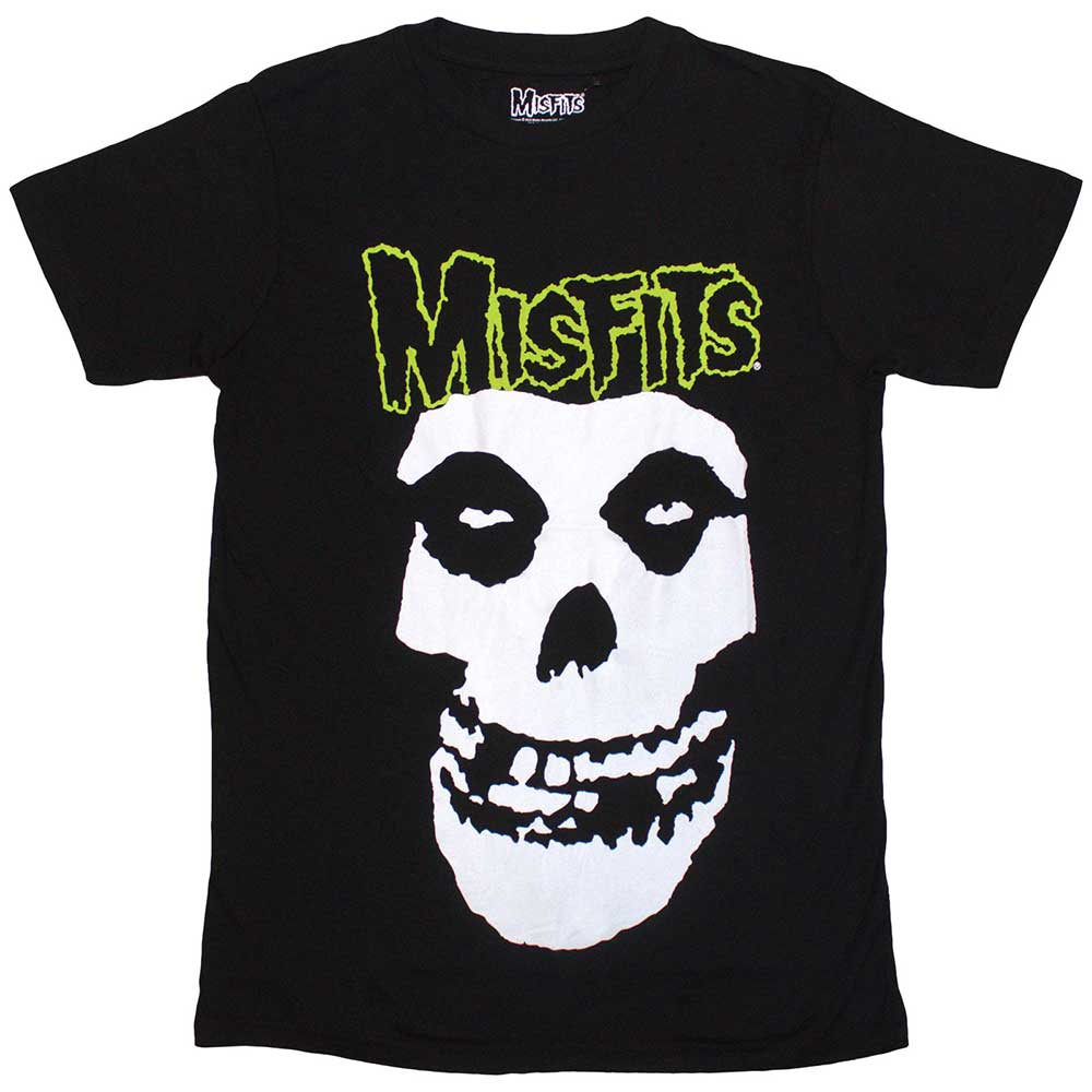 Misfits - Skull & Logo Black