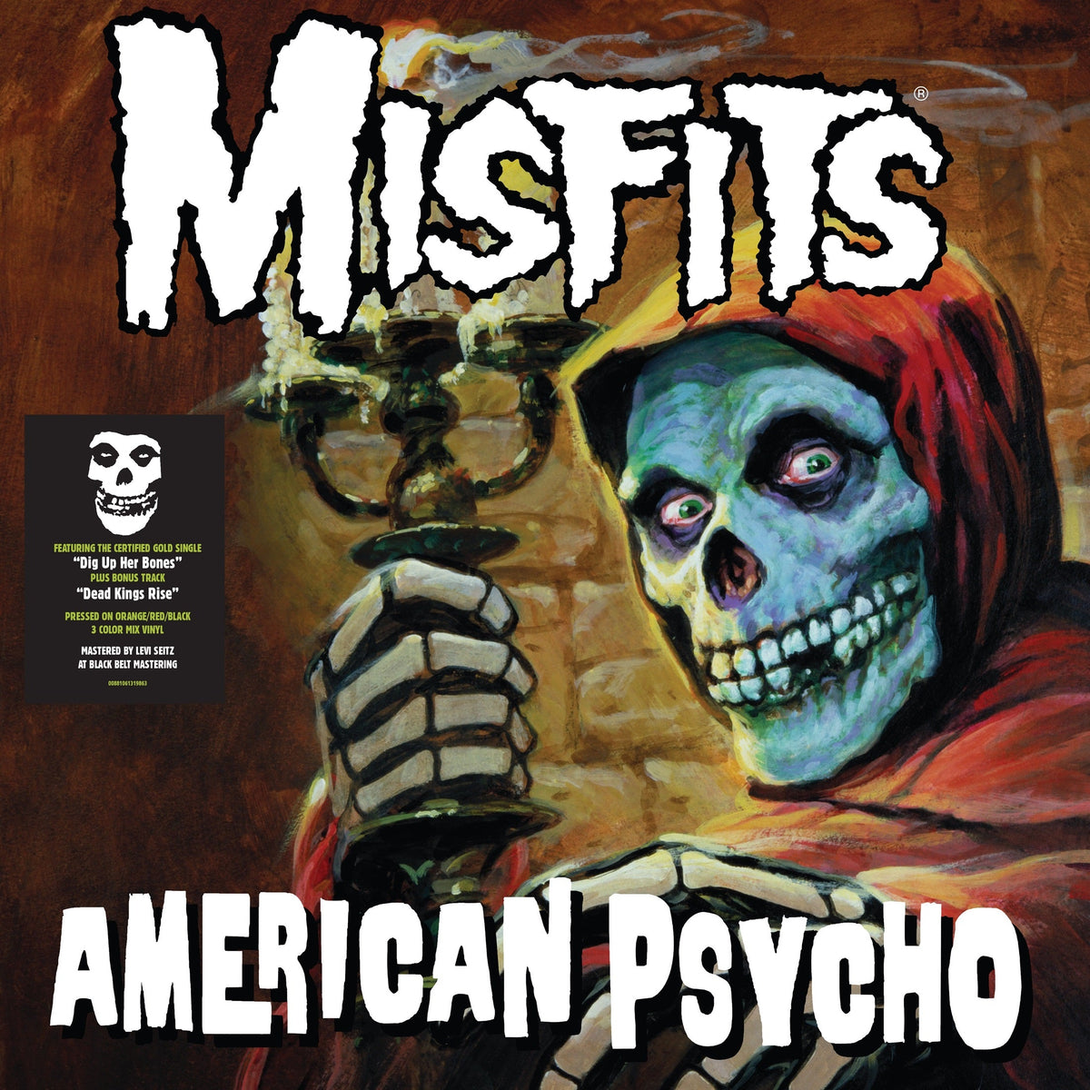 Monostereo One Stop - American Psycho (Limited Edition, Orange, Red & Black Tri-Colored Vinyl, Gatefold LP Jacket)