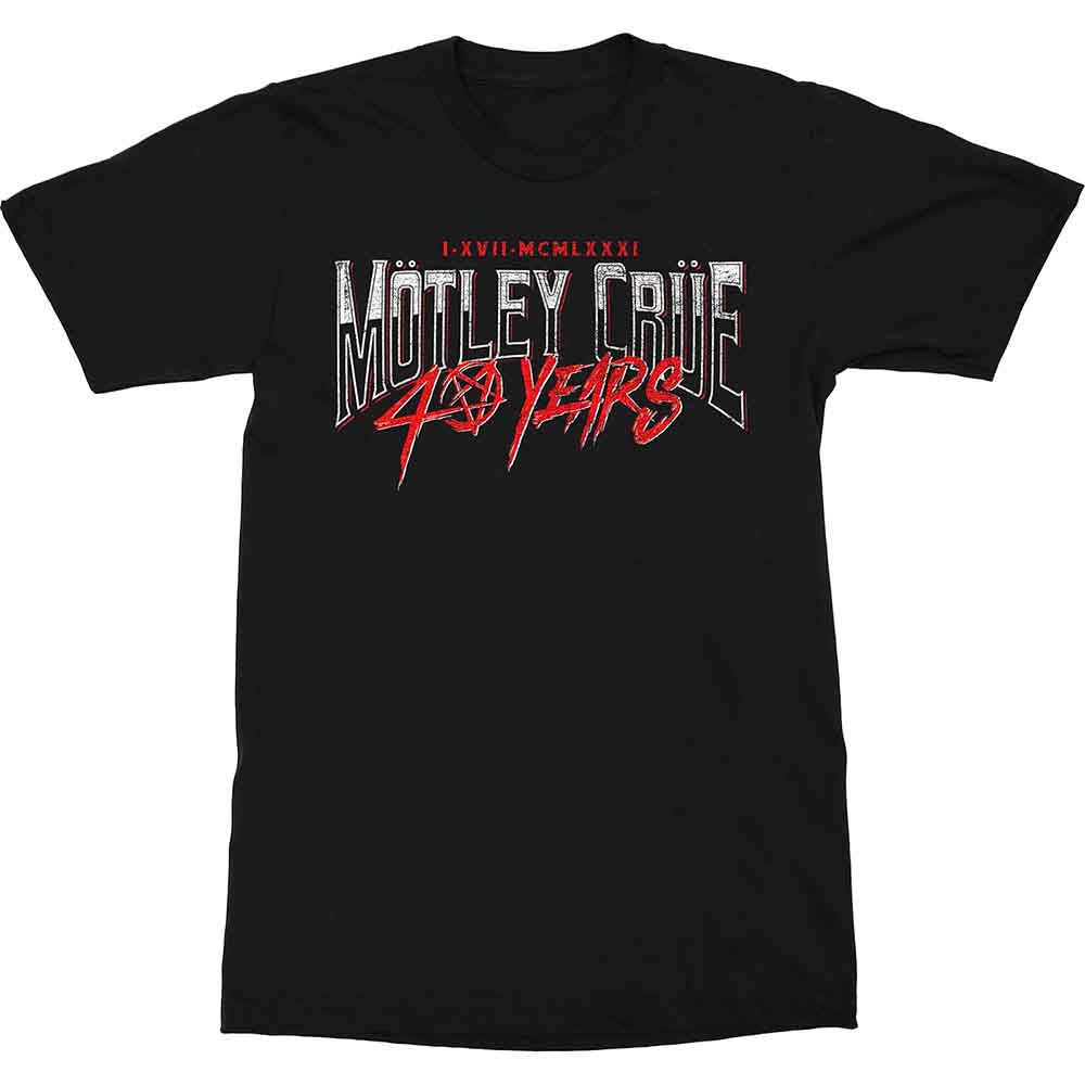 Motley Crue - 40 Years Black