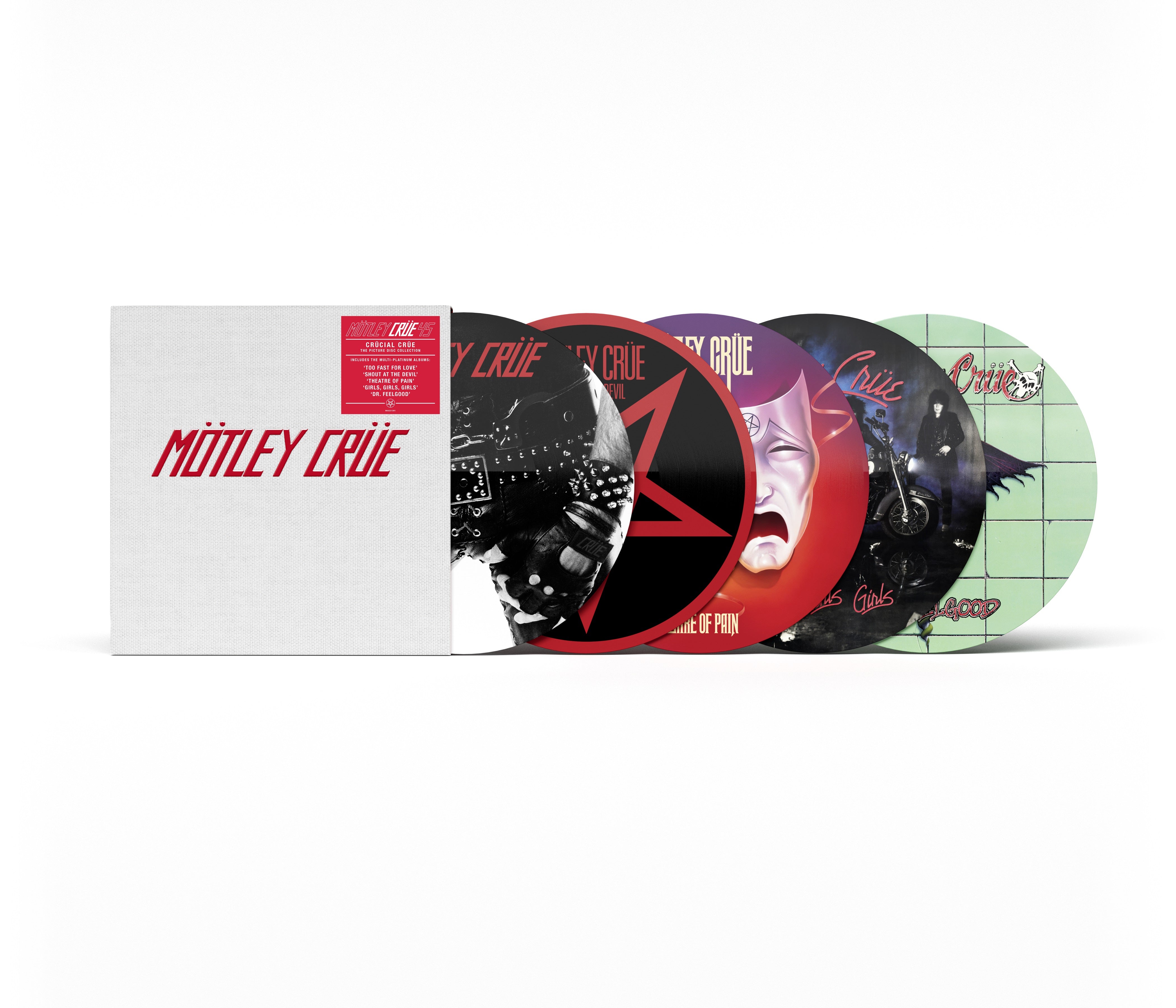Motley Crue - Crucial Crue (45Th Anniversary) [Deluxe Box Set] [Picture Disc 5Lp]