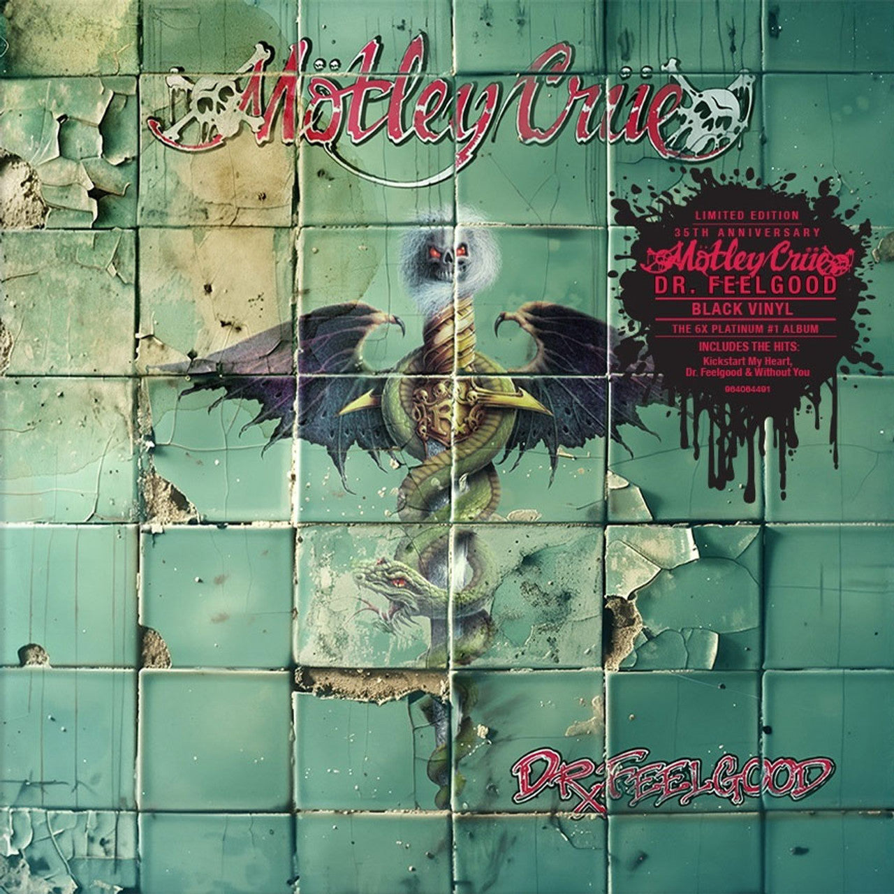 Order Mötley Crüe - Dr. Feelgood (35th Anniversary) (Indie Exclusive Red & Ghostly Clear Vinyl)