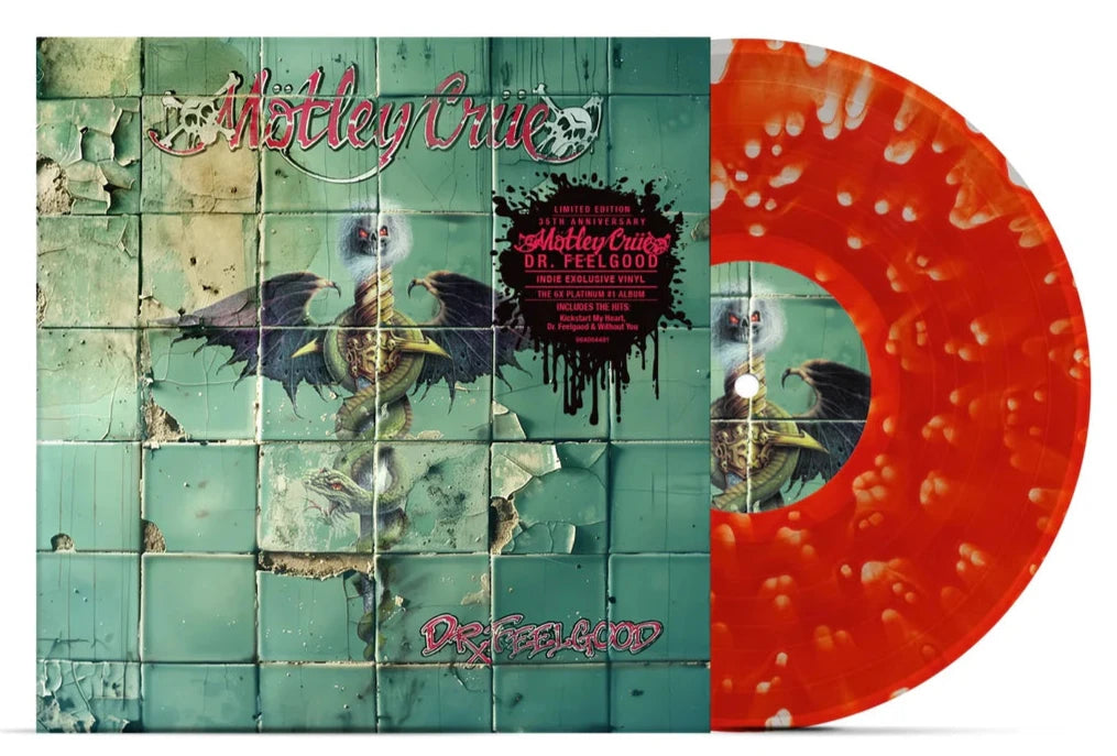 Order Mötley Crüe - Dr. Feelgood (35th Anniversary) (Indie Exclusive Red & Ghostly Clear Vinyl)