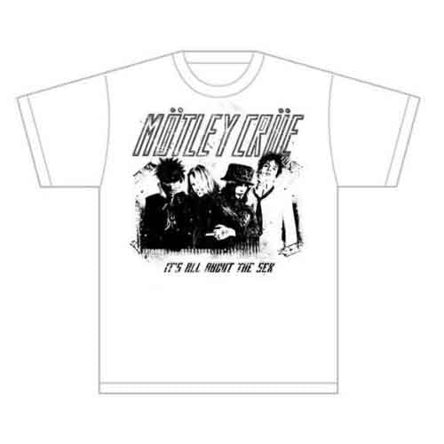 Motley Crue - Stencil White