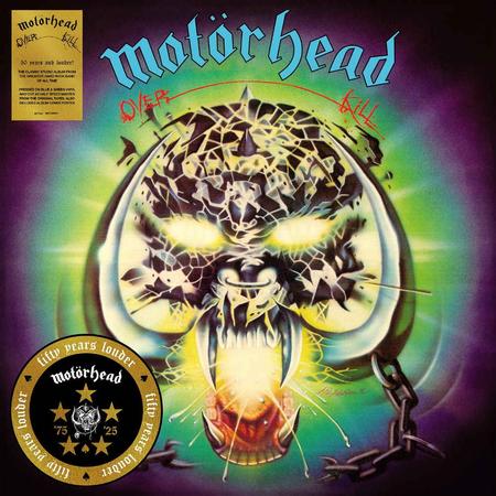 Order Motorhead - Overkill (50th Anniversary) (Limited Edition Turquoise + Blue Splatter Vinyl, Half-Speed Master + Poster)