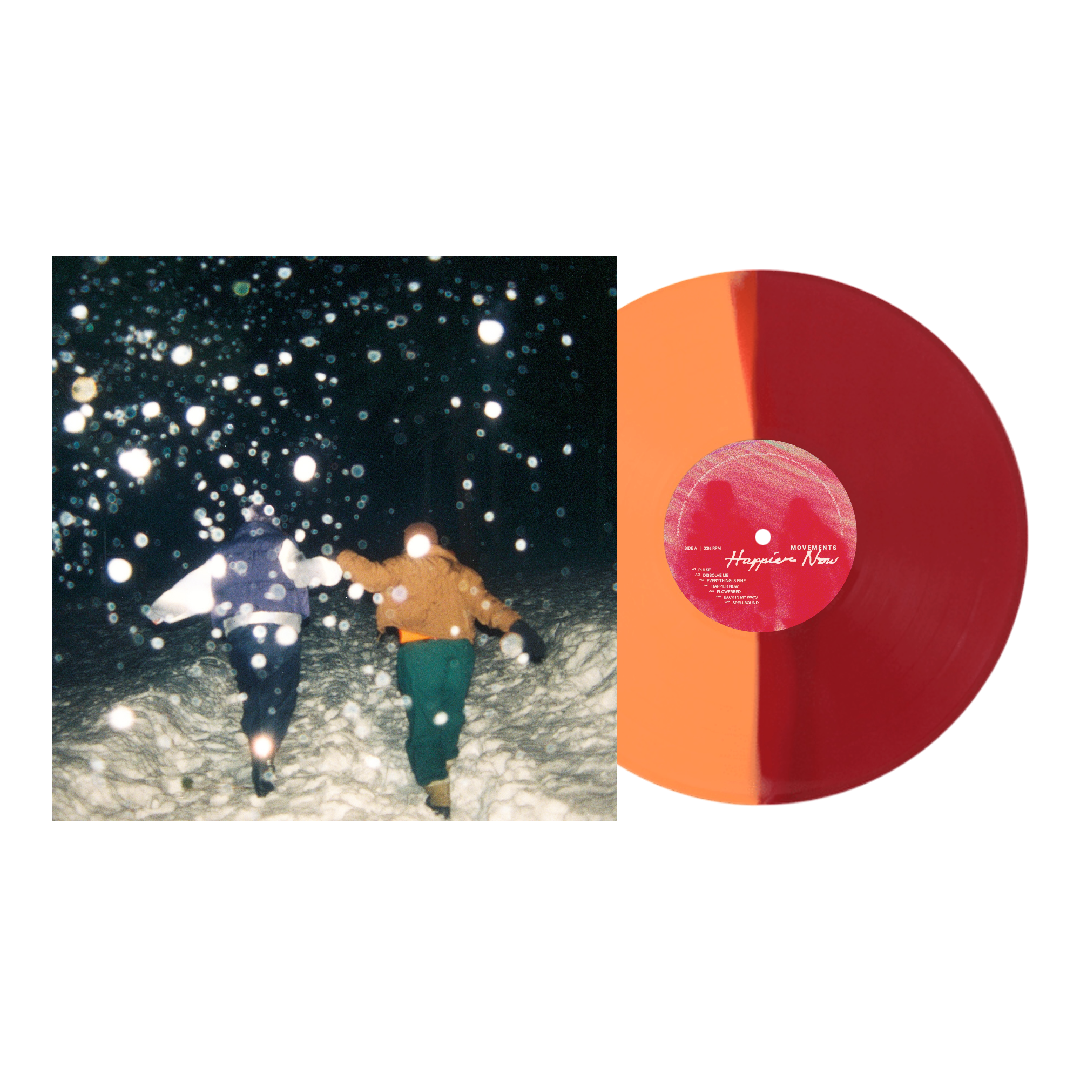Movements - Happier Now (Indie Exclusive) [Tangerine/Apple Red LP]