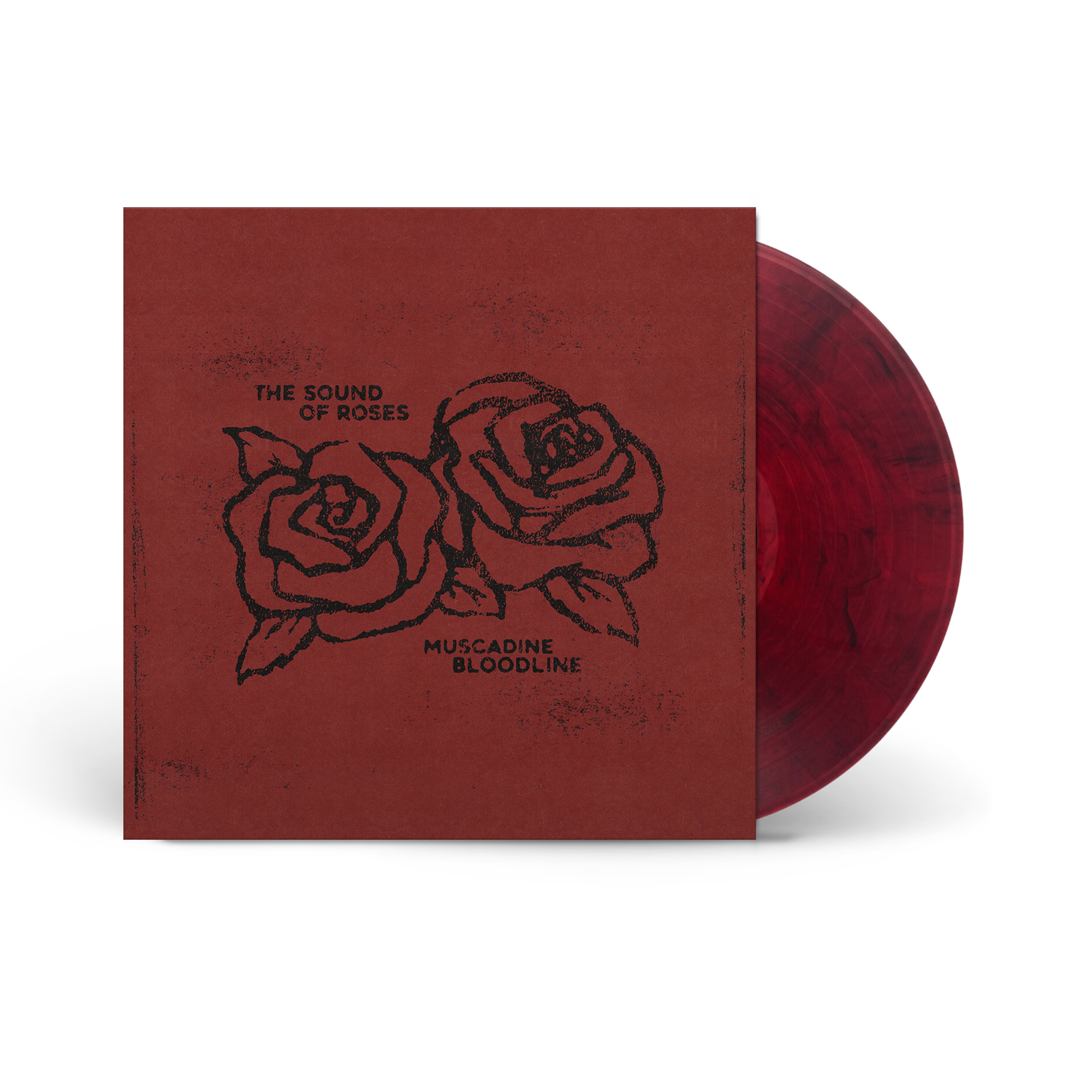 Muscadine Bloodline - The Sound Of Roses [Translucent Red With Black Swirls]