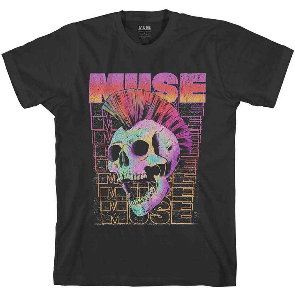 Muse - Mowhawk Skull Black