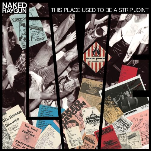 NAKED RAYGUN - This Place Used To Be A Strip Joint [Orange Crush Vinyl]