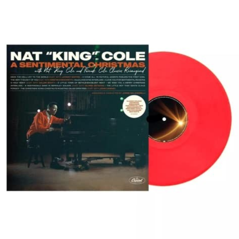 Nat King Cole - A Sentimental Christmas with Nat King Cole and Friends: Cole Classics Reimagined (Limited Edition, Translucent Red Vinyl)